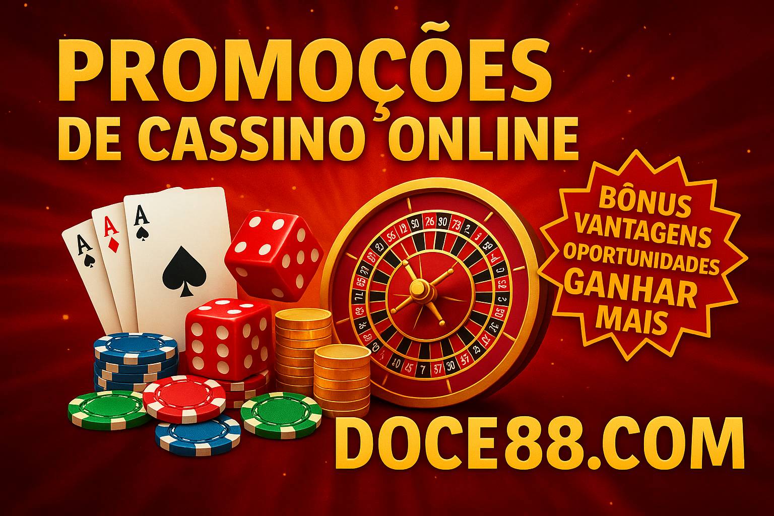 O bônus promocional DOCE888.COM é uma ótima maneira de começar sua aventura