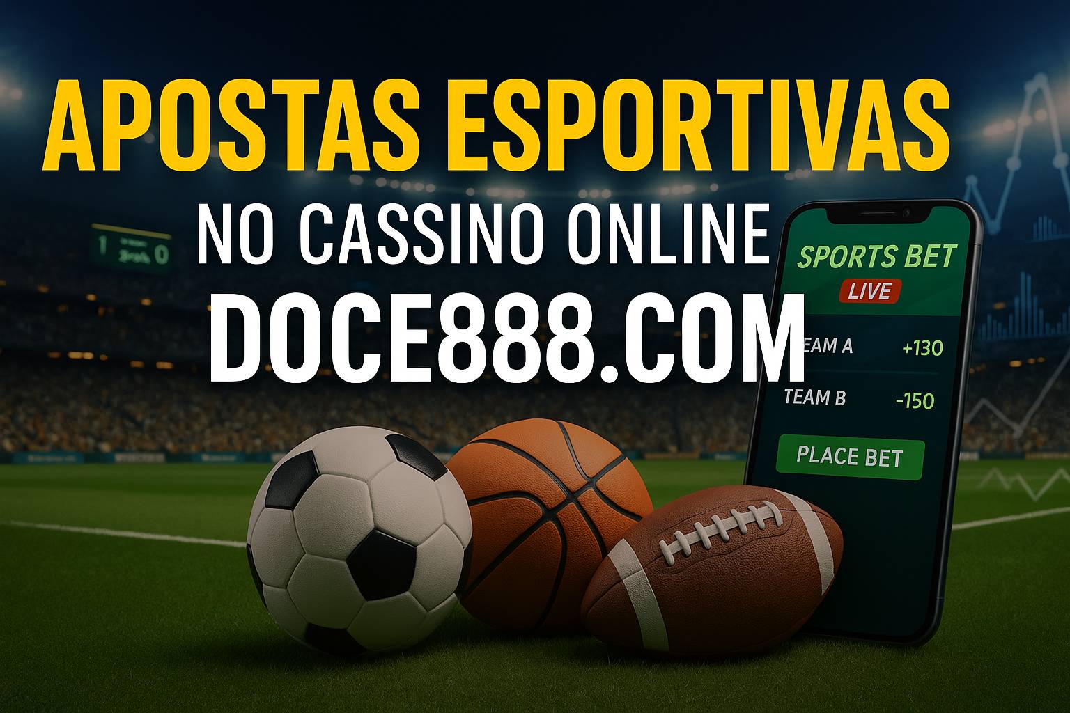 Aposte em apostas esportivas no cassino online DOCE888.COM