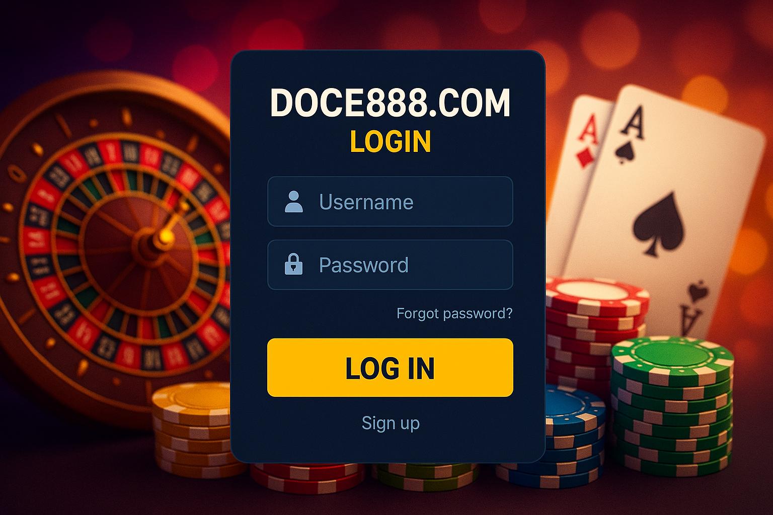 Registro na DOCE888.COM Garante Acesso a uma Vasta Seleção de jogo